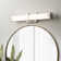 25" Dimmable LED 25W Vanity Light 3000K/4000K/5000K CCT Adjustable in Brushed Nickel