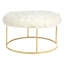 Paris 36" Wide Round Standard Ottoman