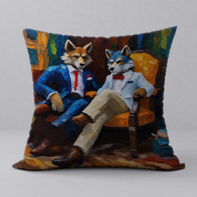 Reversible Throw Pillow