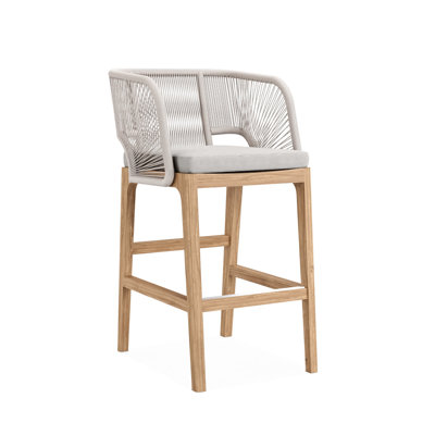 Amadora Bar Chair - Silver