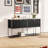 Modern Modular Storage Cabinet Metal Organizer For Living Room and Home Office-1281654377