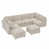 Beige Polyester est en rupture de stock