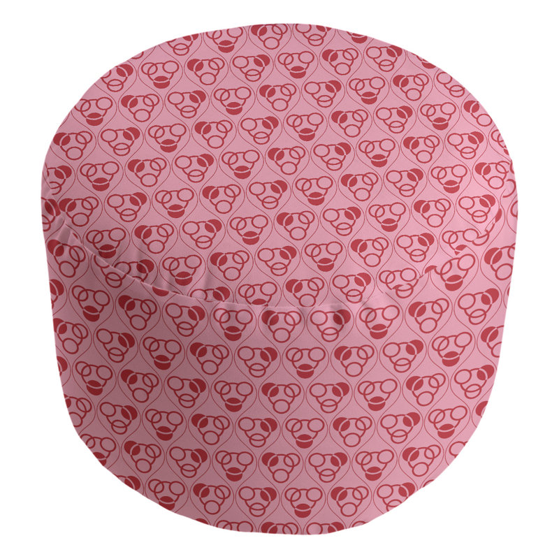Repose-pieds 20,5 po, Rose