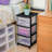 Sterilite 3 Drawer Storage Cart, Plastic Rolling Cart with Wheels to Organize Clothes in Bedroom, Closet-98030212-126374982