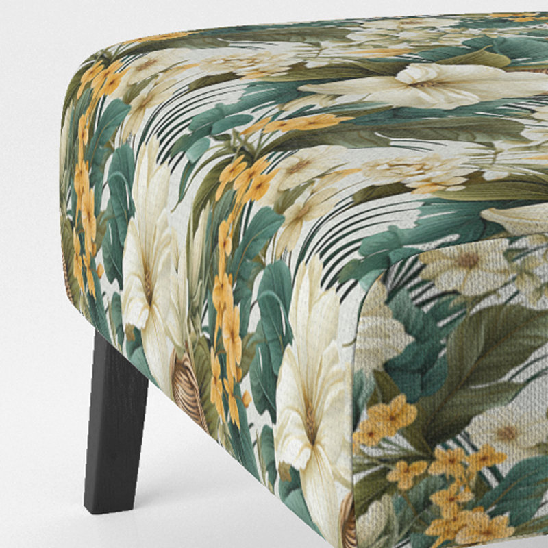 Fauteuil de chambre Boho Botanical Oasis Palm
