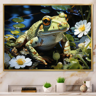 Frog Freedom - animaux, impressions sur toile