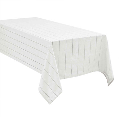 Izod Chadwick Linen Lurex Tablecloth