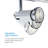 25'' 3 -Light Track Track Kit with Dimmable and Adjustable Head