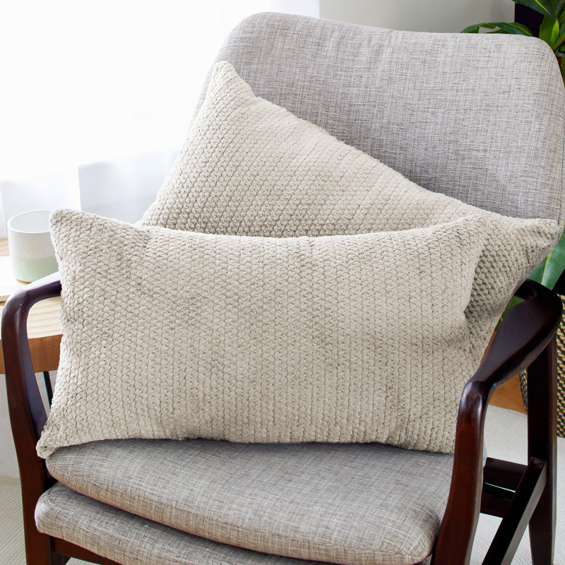 Reversible Throw Pillow, Sutherland Peyote, 14'' x 24''