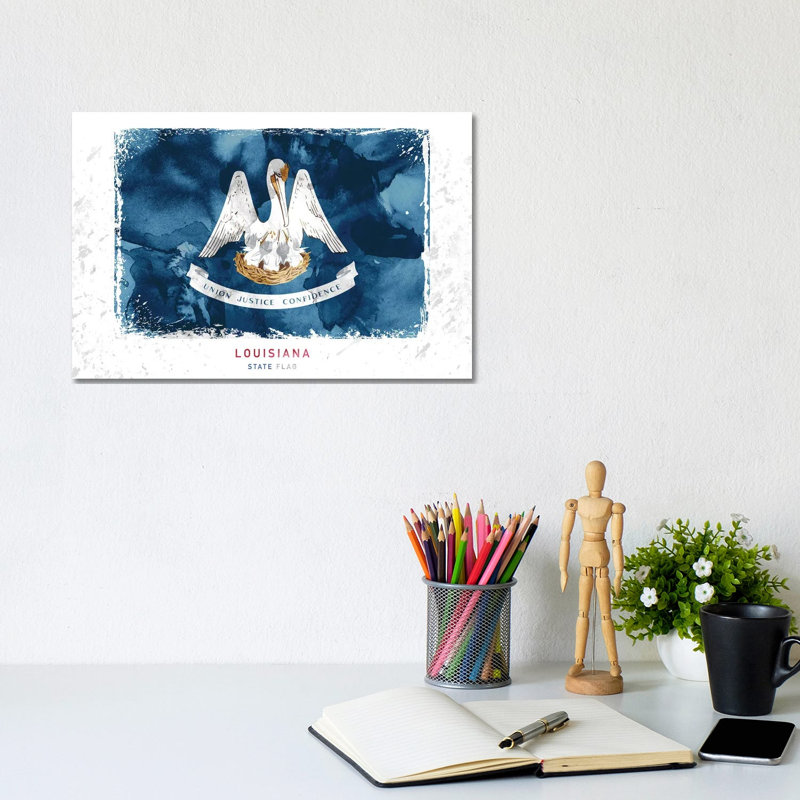 Louisiana - Wrapped Canvas Print, 20.32cm H x 30.48cm W