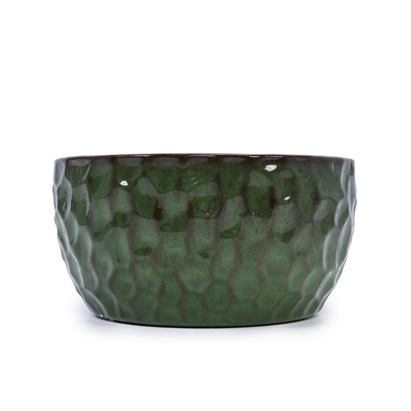 Pot de fleurs en céramique de haute qualité, Vert antique