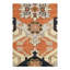 Oriental Area Rug in Rust