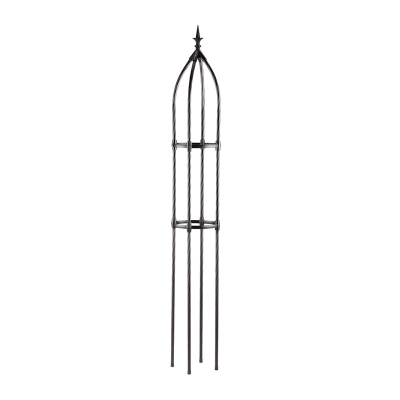 Banstead Metal Plant Support Obelisk (x2), 175cm H x 26cm W x 26cm D
