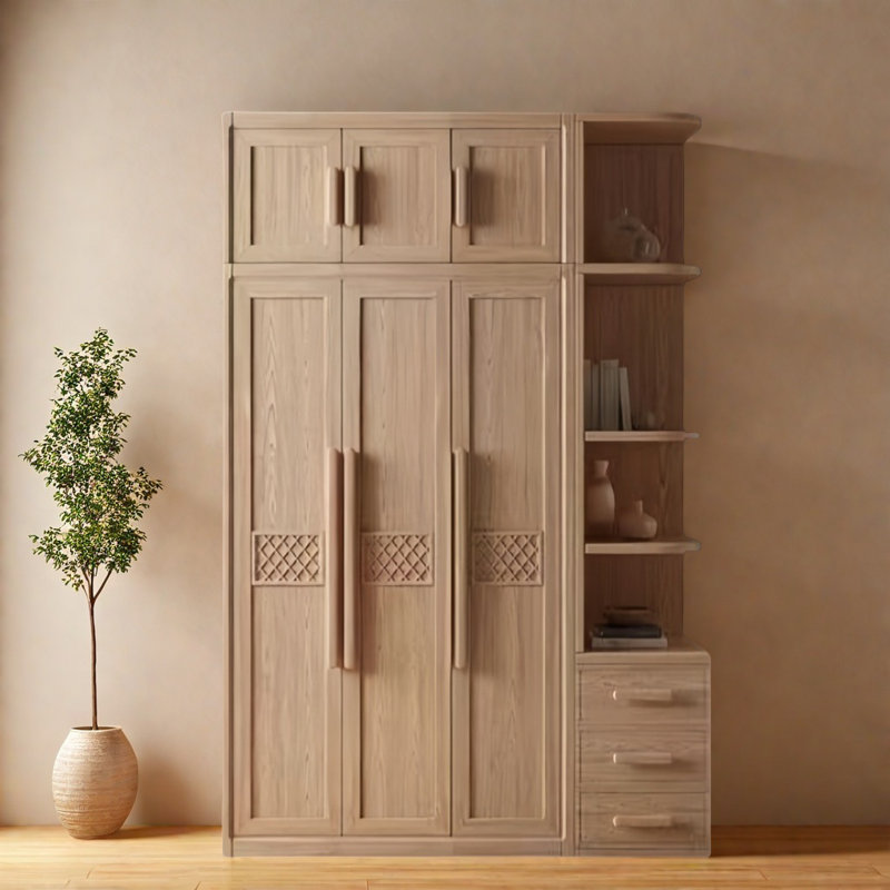 Armoire classique rétro, H 98,03 po x l 67,56 po x P 24,21 po