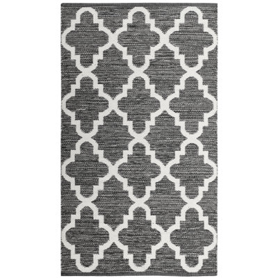 Tapis géométrique tissé à la main Eliana