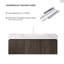 Ensemble de meuble-lavabo flottant de style italien MURI, pré-assemblé-626688198-626688196