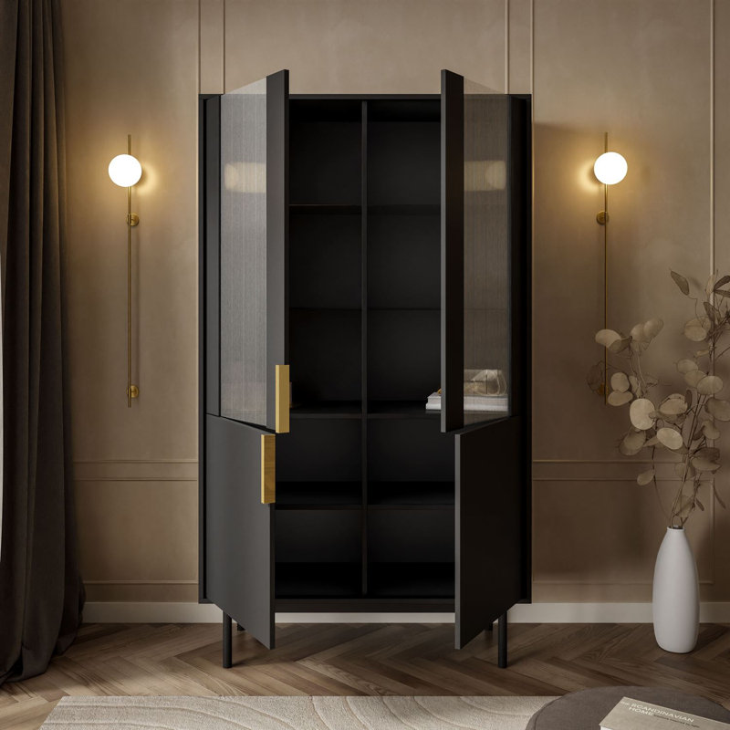 MIRACLE display cabinet, Black