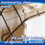 Harbour Housewares Metal Laundry Room Organiser