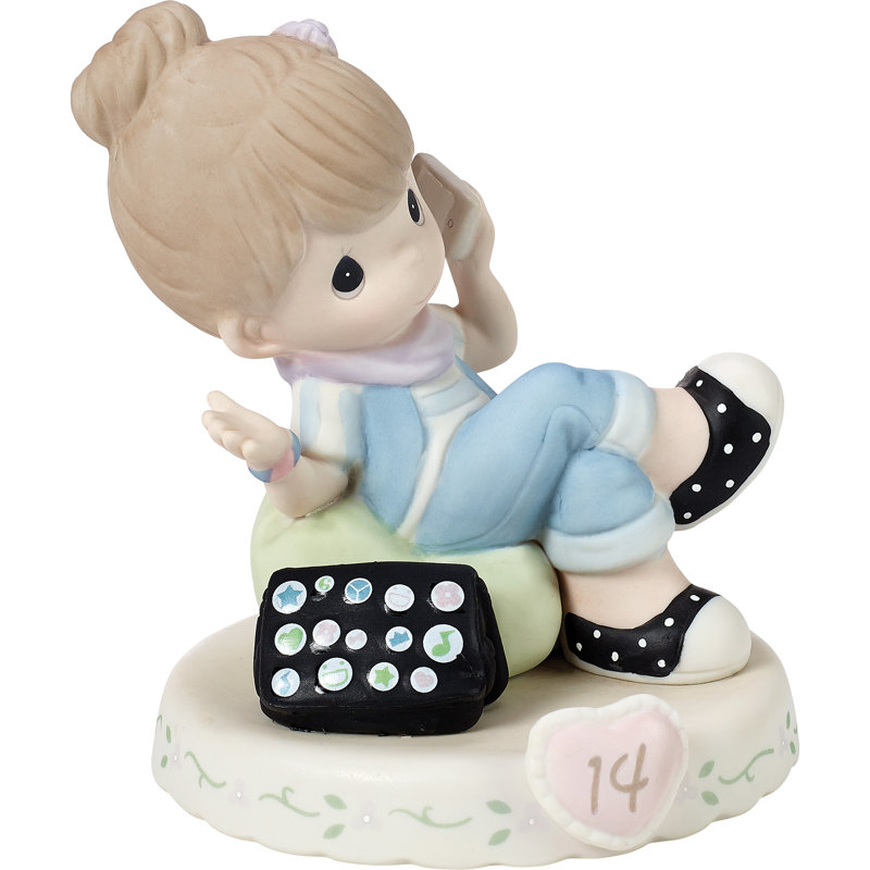 Figurine 4,53 pouces Precious Moments, Brun
