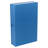 10 x A4 Foolscap Box Files Coloured Secure Document Storage Set with Spring Clip