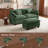 George 76.8" Modern 3 Seat Chenille L Shaped Modular Sectional Sofa With Ottoman-504068796