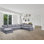 Hayden 146.5" Light Gray Linen 7 Seat Reversible Modular Sectional Sofa Chaise