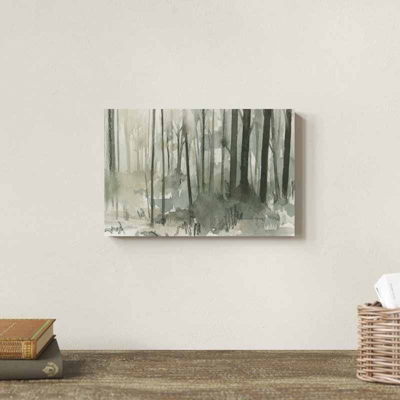 " Into The Woods II " Painting Print, 8" H x 12" W 