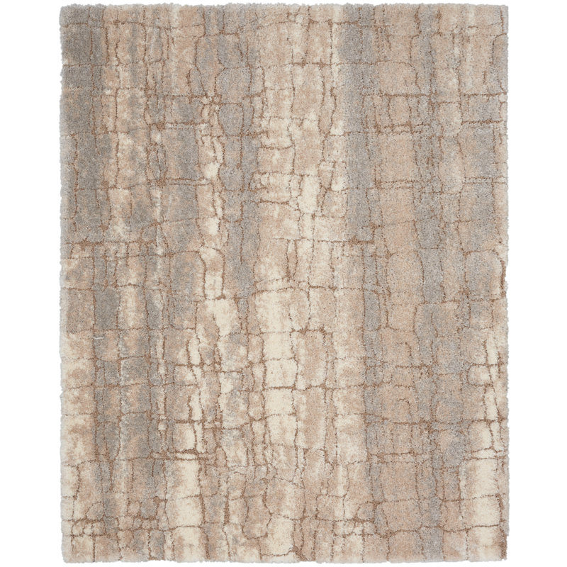 Ilgar Abstract Area Rug, Rectangle 9' x 12'
