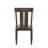 2pc Rustic Upholstered Dining Chairs