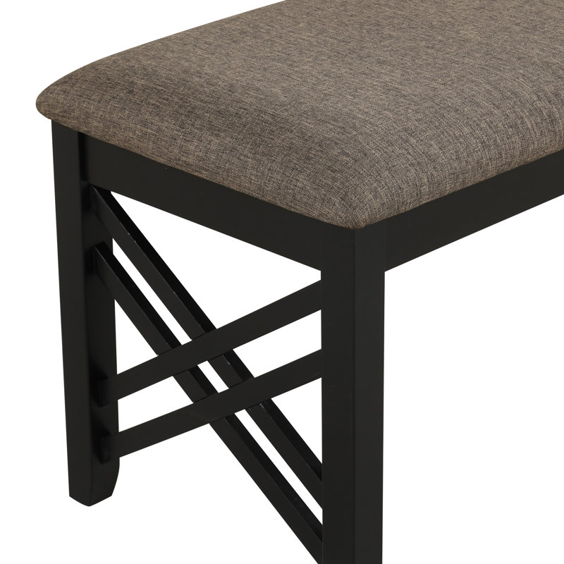 Gimlet Fabric Upholstered Bench