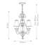 Barnesville 4 - Light Shaded Chandelier-9580048