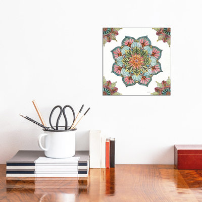 Mandala Morning V by Anne Tavoletti - Wrapped Canvas Print