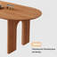 Table de salle à manger en bois de cerisier semi-ronde en bois massif pour la salle à manger / cuisine-1445733992-1445733994