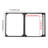 WeChef 10 Packs Menu Covers 4 Views Leather Book Style Menu Holders Restaurant-97735372
