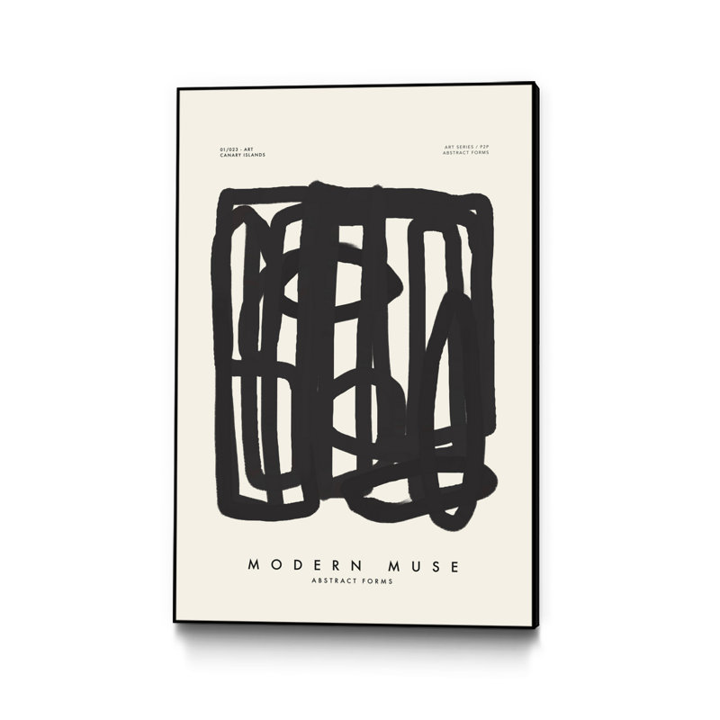 Modern Muse' Framed Canvas