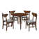 Boutault 4 - Person Solid Wood Top Four Leg Dining Set