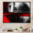 Black Floater Framed