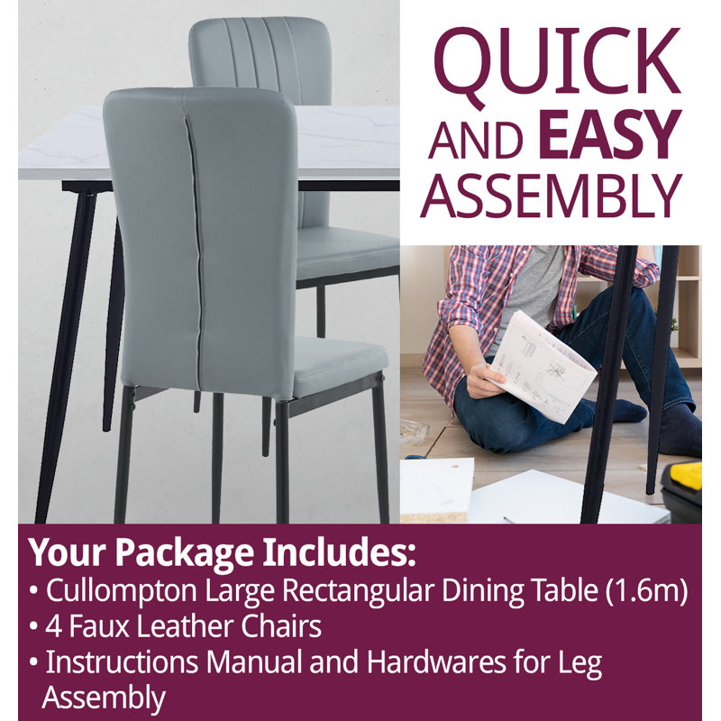 Mose 4 - Person Dining Set