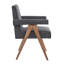 Fauteuil de salle à manger rembourré-2068899822