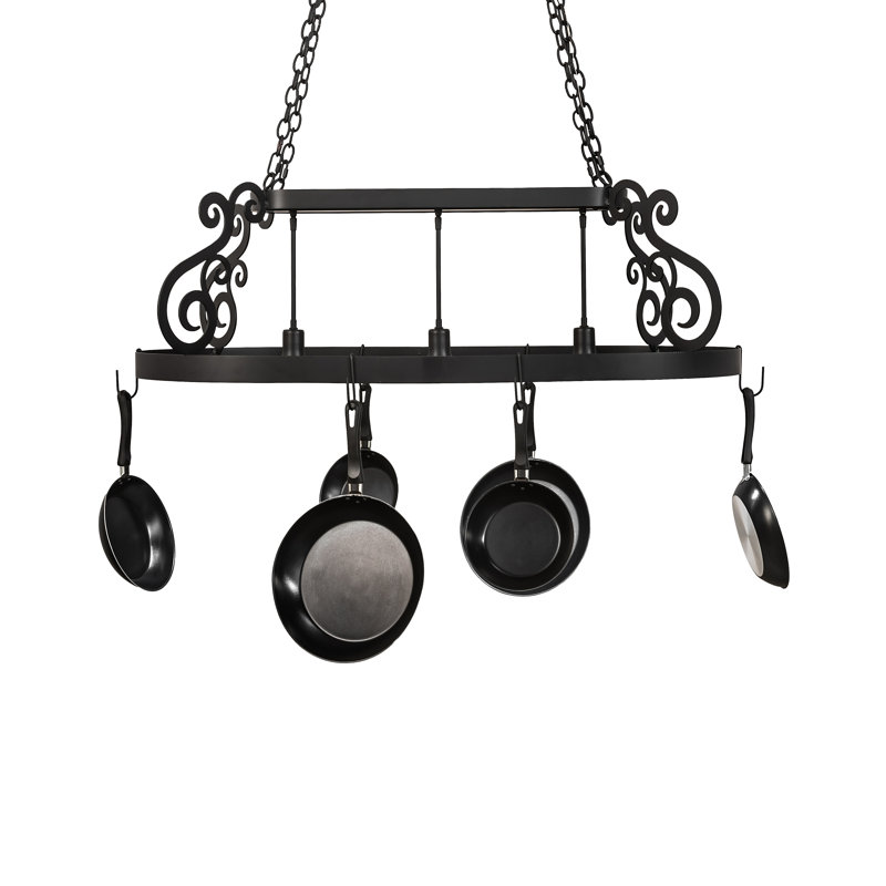 48" Long Neo 3 Light Pot Rack