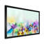 «Colorfull Abstract Spring Flowers IV», reproduction sur toile flottante-1154282465-1154282464