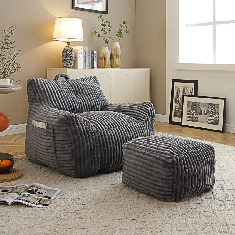 Fauteuil Lazy, Gris