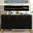Modern Sideboard Cabinet with 4 Doors, Adjustable Shelves, Metal Handles & Legs for Kitchen Storage (Black)-118439805