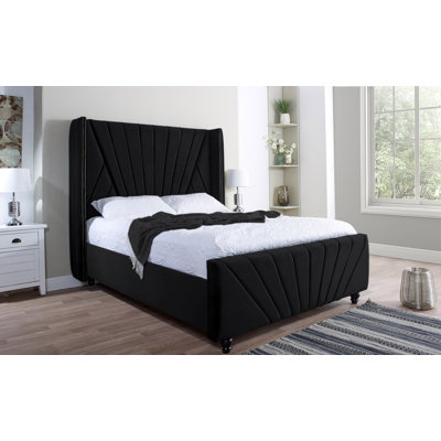 Double King David Bed Asphalt