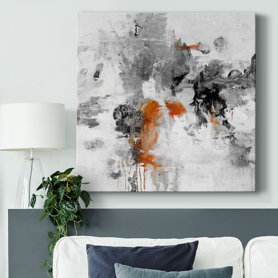 " Burnt Orange Gray " Wade Logan® 