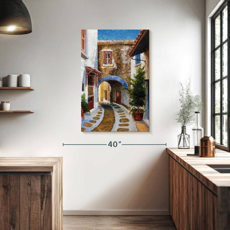 Lilie Lefkimmi Corfu, 39" H x 26" W
