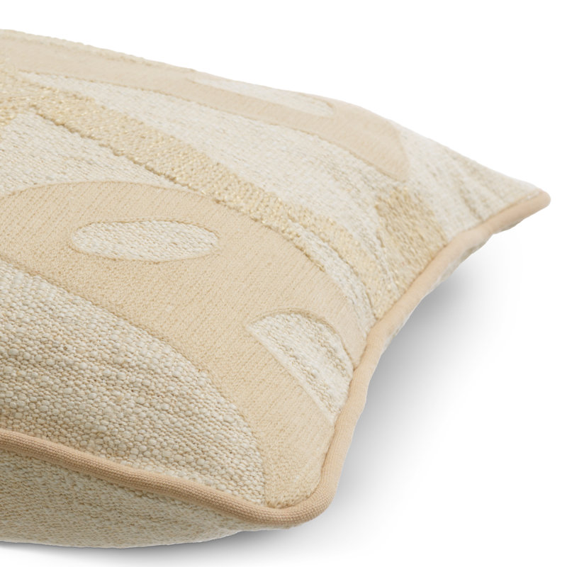Saphira Pillow Cover & Insert, Natural Abstract, Rectangle 15.75"H x 23.62"W