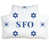 Blanc / bleu San Franciscon Basketball Couleurs