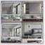 Miroir mural 29 po x 39 po à DEL avec coins arrondis, affichage de la température, éclairage tricolore et fonction de désembuage-1938349627
