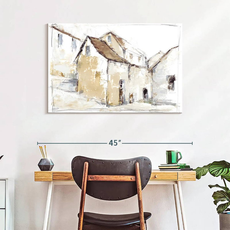 Lilie Quiet Streets I, 26" H x 39" W